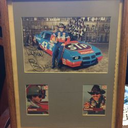 Autograph the king Richard Petty