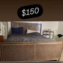 Bed Frame And Dresser Set 