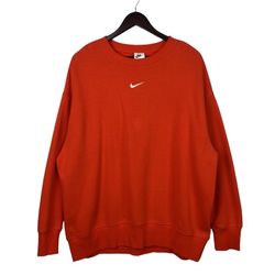 Vintage Nike Center Swoosh Sweatshirt LARGE 