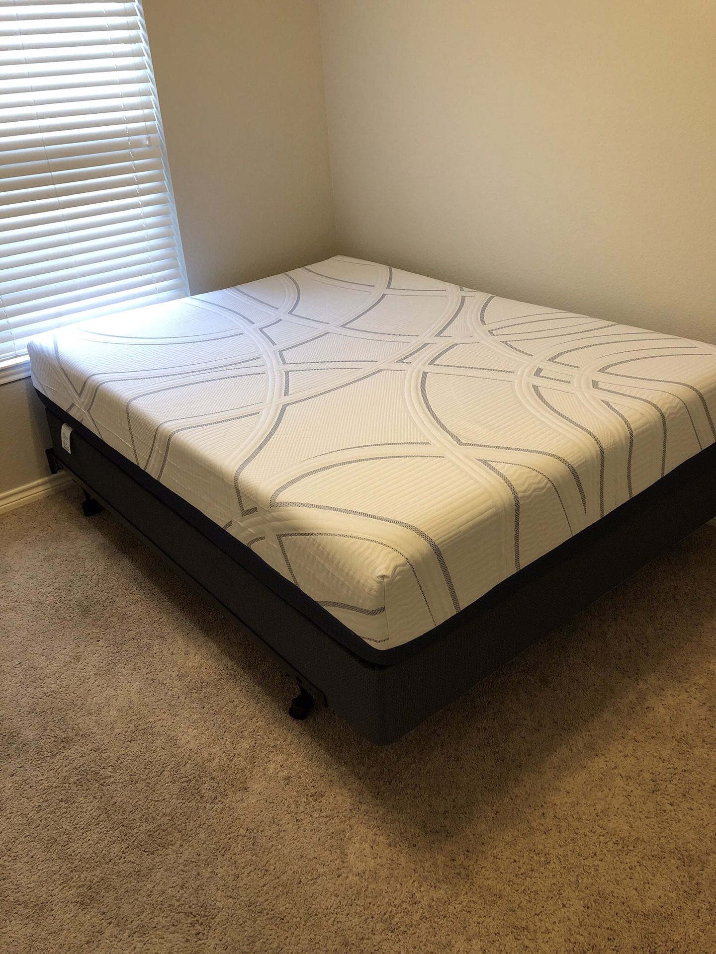 New Mattress, Box Spring, Head Board, and Bed Frame