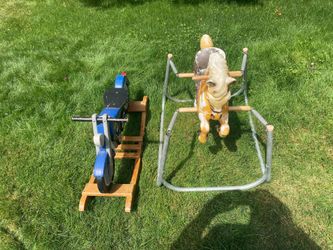 Kids riding toys