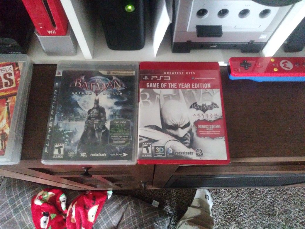 Batman Arkham City & Batman Arkham Asylum