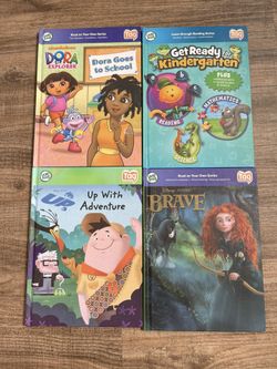 Leapfrog Tag Books And Puzzle 