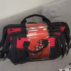 3-PIECE TOOL BAG COMBO ( 18in., 15in. and 12in.