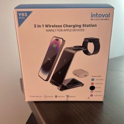 Intoval Y93 3 In 1 Wireless Charging Station
