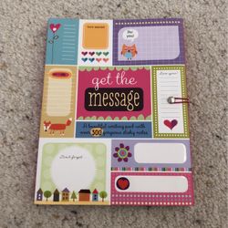 Stationary Letter Sticky Note Post It Note Set
