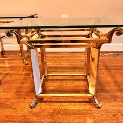 Coffee table and two end tables