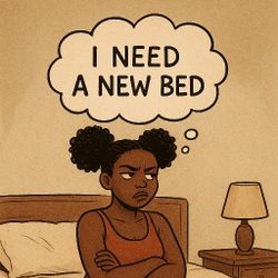 Crystal Platform Bed w Velvet Fabric