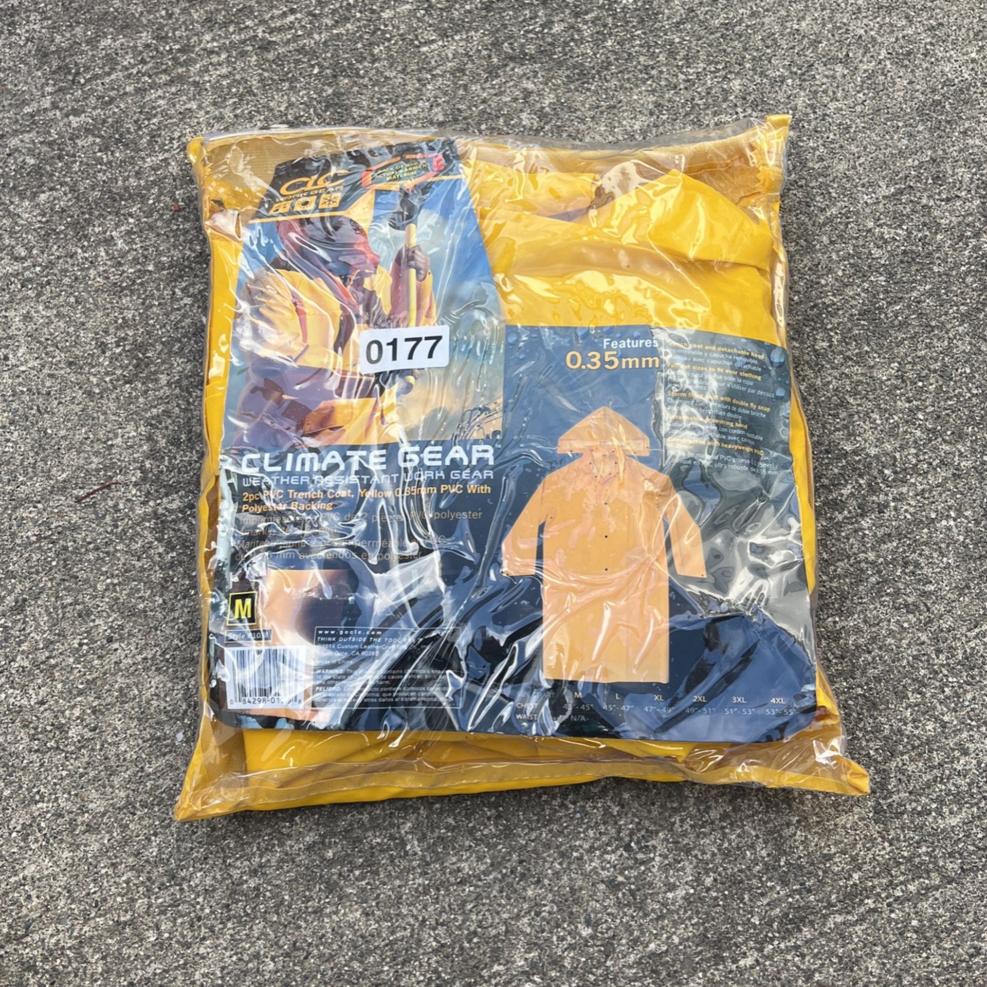 Weather Resistant Work Gear Brand New Pants And Jacket For Men Size Medium