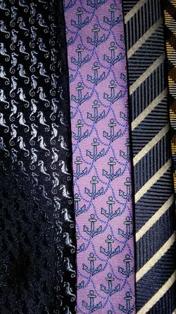 Men's business suit ties. Tie set, 4 ties