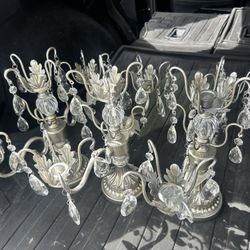 3 Candle Holders 