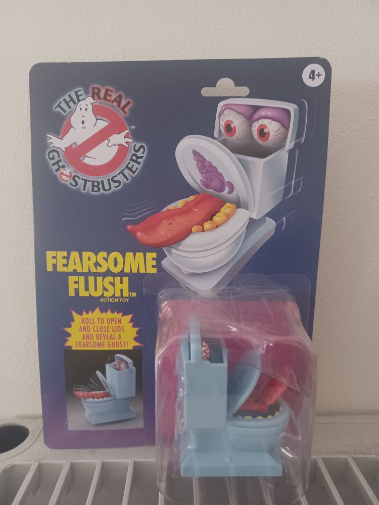 The Fearsome Flush Real Ghostbusters Action Figure NRFB 