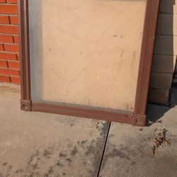 Free Wood And Plexiglass Display Case 
