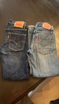 2 Pair Levis Jeans Boys - Boys size 10