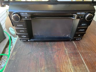 Toyota RAV4 radio/cd player 2016