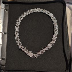 24" Iced Out Necklace- ($35)