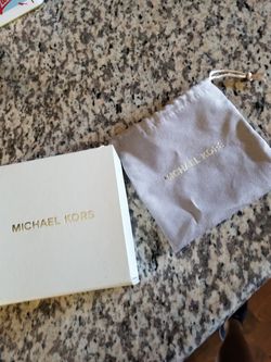 Michael Kors box and dust bag