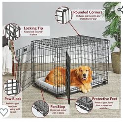 New Midwest homes for pets  última pro series 42" dog crate(jaula/casa perros) Store price $110 my price its $80