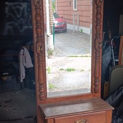 Mirrored Funiture Collectable W/Hooks