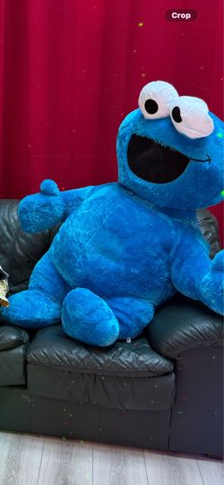 Huge Cookie Monster Sesame Street plushies $45 take all