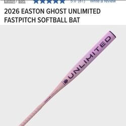 2026 Easton Ghost Fast pitch
