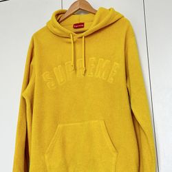 Supreme Polartec Arc Logo Hoodie Large Fleece Sweatshirt