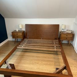 Queen Bed Frame Wooden