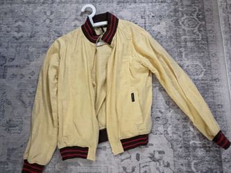 Members Only Medium yellow jacket