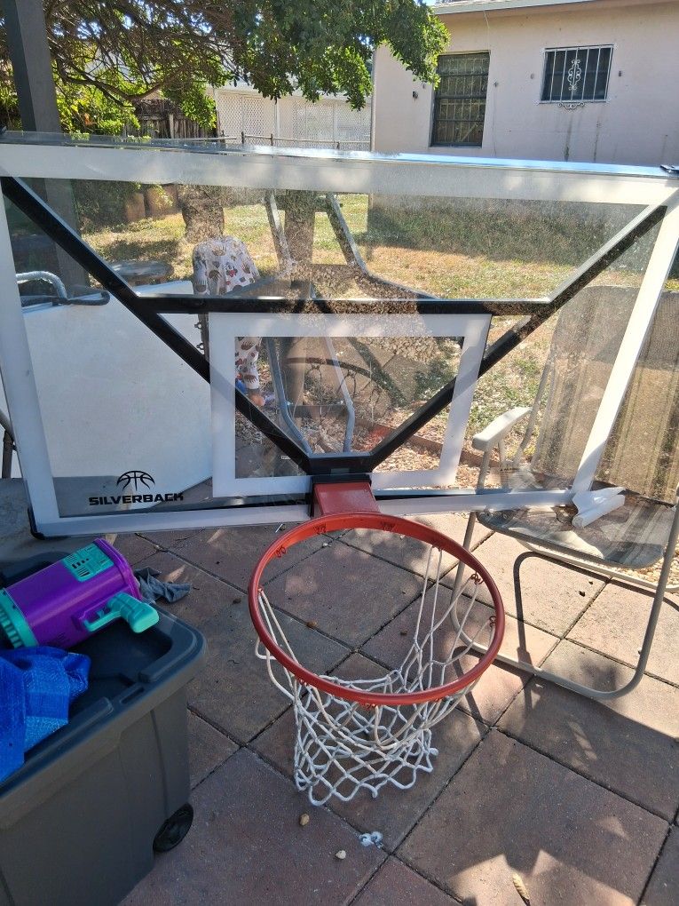 Silverback SBX 54inch Inground Basketball Hoop Brand-new Open Box
