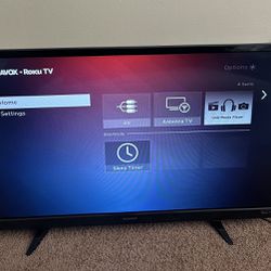 32” Roku Smart Flatscreen Tv