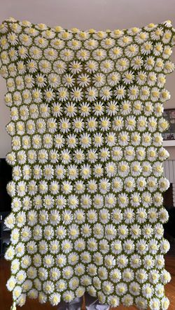 Crochet Flower Blanket