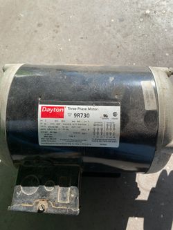 Dayton compressor motor