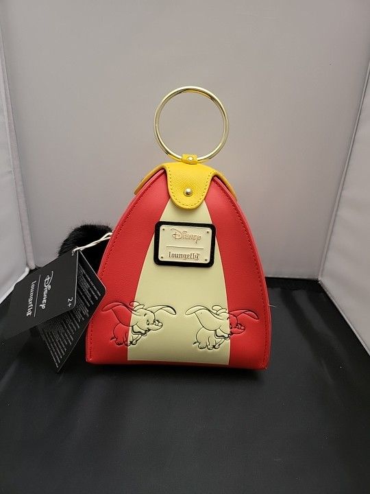Loungefly Disney Dumbo Circus Tent Crossbody Bag NWT