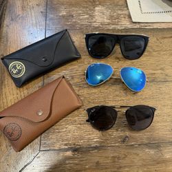 Designer Sunglasses (YSL, RayBan, Marc Jacobs) 