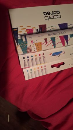 paint markers copic acrea