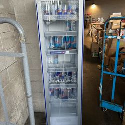 Redbull cooler 
6ft tall 
16 1/2 long
