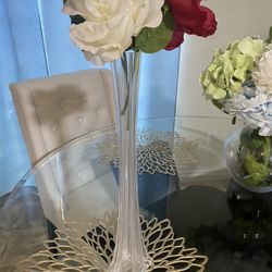 Glass Eiffel Tower Skinny Vase