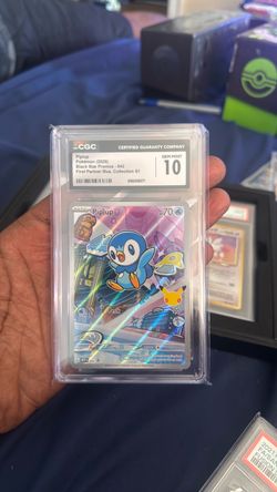 Piplup CGC 10 Gem Mint Pokémon Card