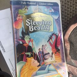 Sleeping beauty VCR LIMITED EDITION!!! 