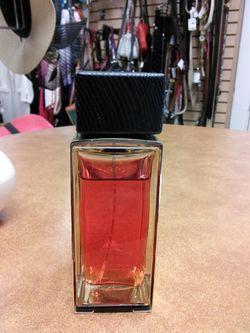 Donna Karen gold perfume Valentine's day 90% full