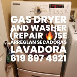 👨🏼‍🔧Gas Dryer &Washer (REPAIRMAN🧰🔥)