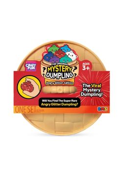 Squishy Bun The Original Mystery Squishy Dumpling (Angry Glitter Dumpling Edition) Blind Box