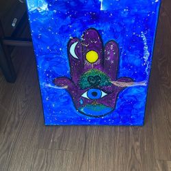 Hamsa Hand Artwork 