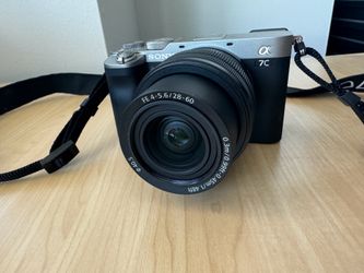 Barely Used Sony Alpha 7C Full-Frame Camera + Lens - Cash Only / Local Pickup Only