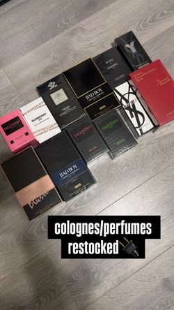 colognes/perfumes