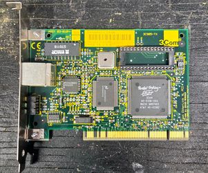 3COM 3C905-TX Fast Ethernet XL PCI  Card  - Works Great - Vintage Comp Part - North Glendale
