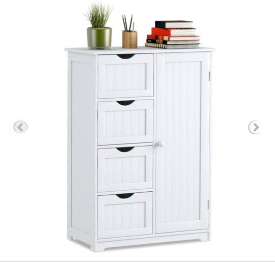 White Storage Cabinet