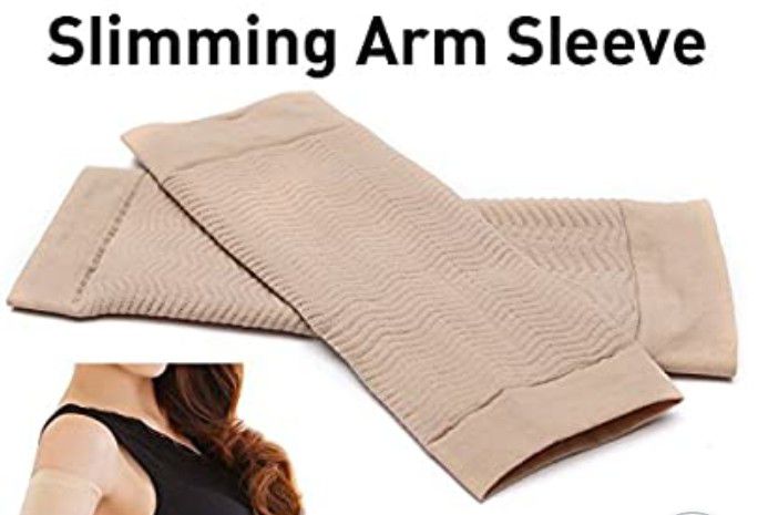 One pair of weight loss calorie slimming arm shaper compression