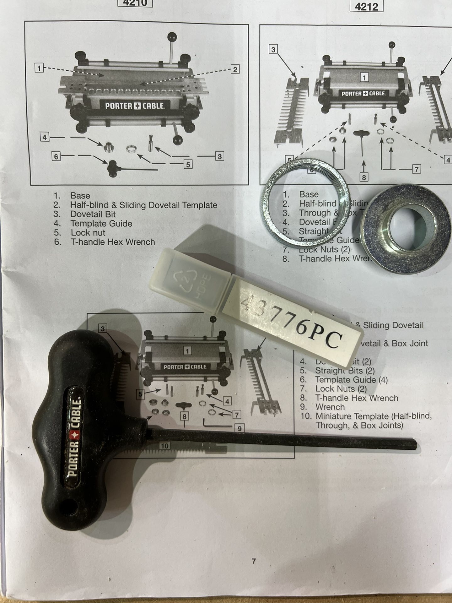 Porter Cable Dovetail Jig