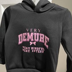 Demure Kids Hoodie
